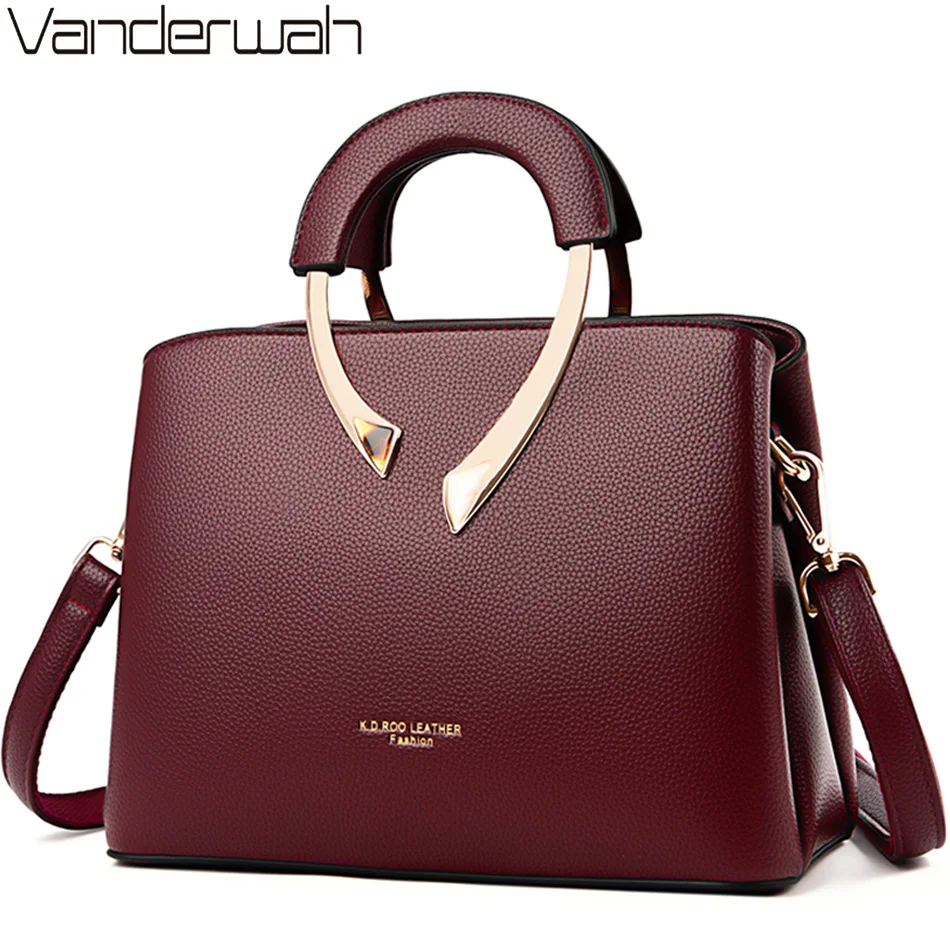 Luxury Bags Quality - ECHTE VANDERWAH Hoge Kwaliteit Pu Leer