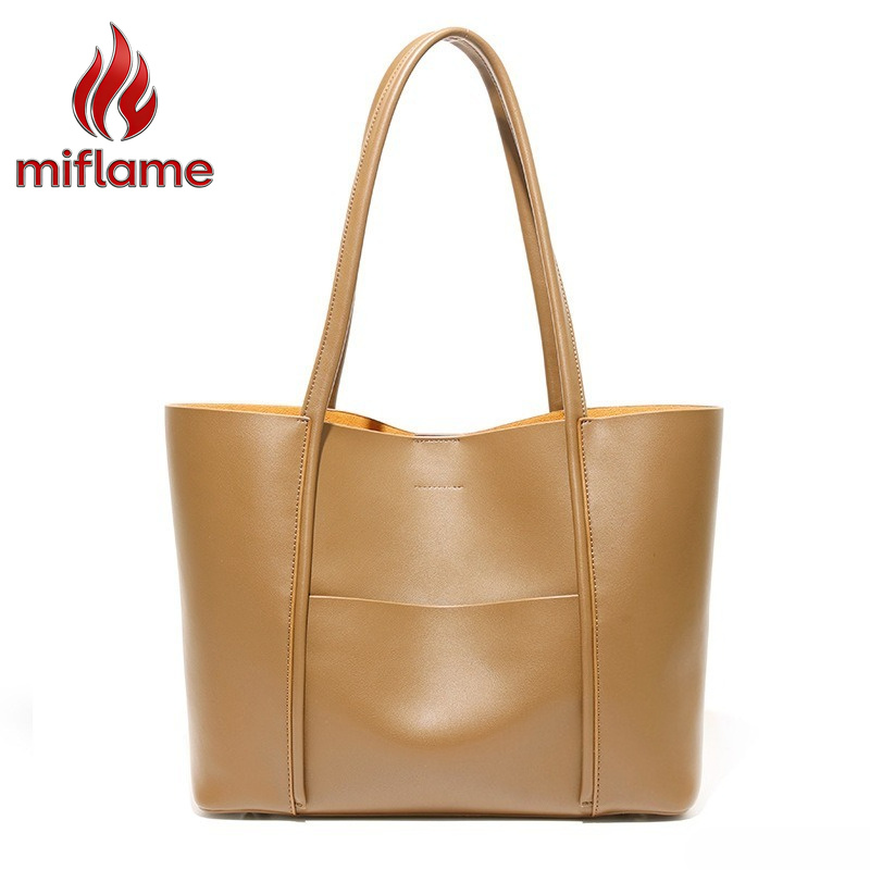 Quiet Luxury Bags Tote - Echte leren tote bag voor dames,