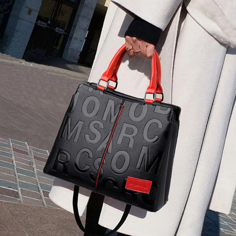 Luxury Bags Big - PU lederen casual schouder crossbody tassen