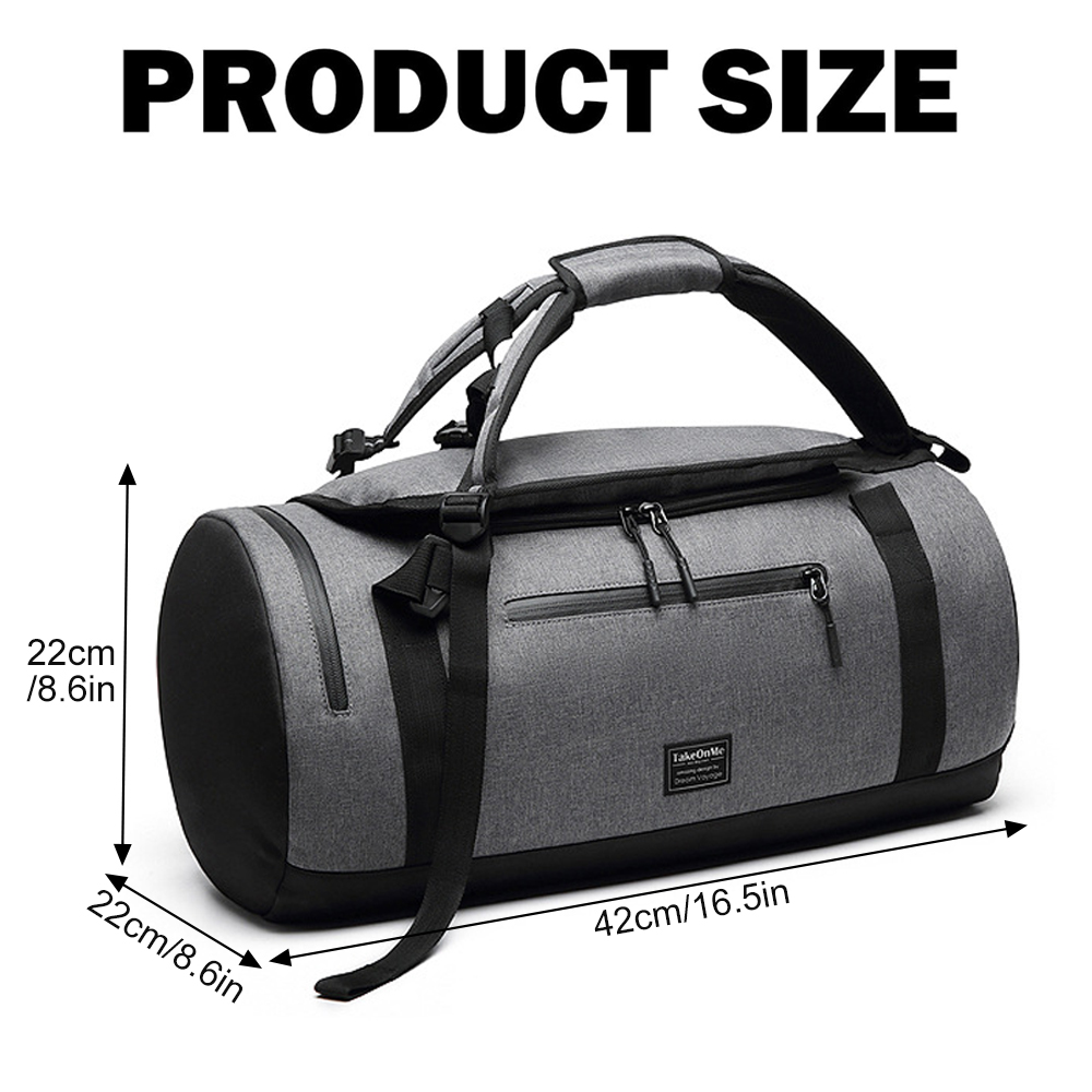 Weekender Bag Duffle - 1 stuks reistas voor heren 40L