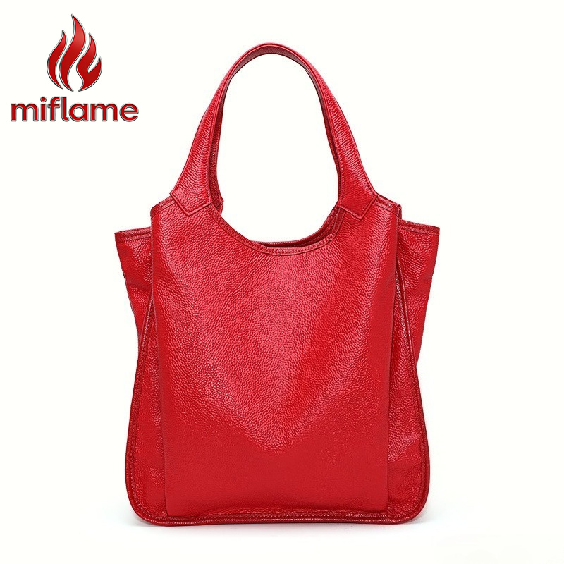 Quiet Luxury Bags Tote - Echte leren schoudertas voor dames, volnerf
