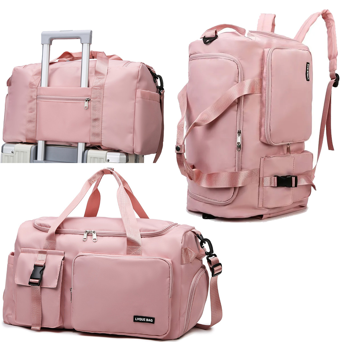 Weekender Bag Duffle - Sportgymtas Reistas Droog Nat Handtassen Voor
