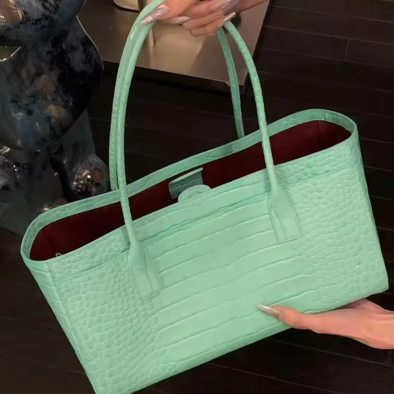 Luxury Bags Big - Gratis verzending Krokodillenprint Tote Bag Grote