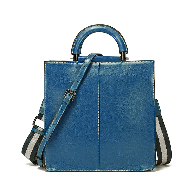 Quiet Luxury Bags Tote - Echte leren tas voor dames, gewaxte