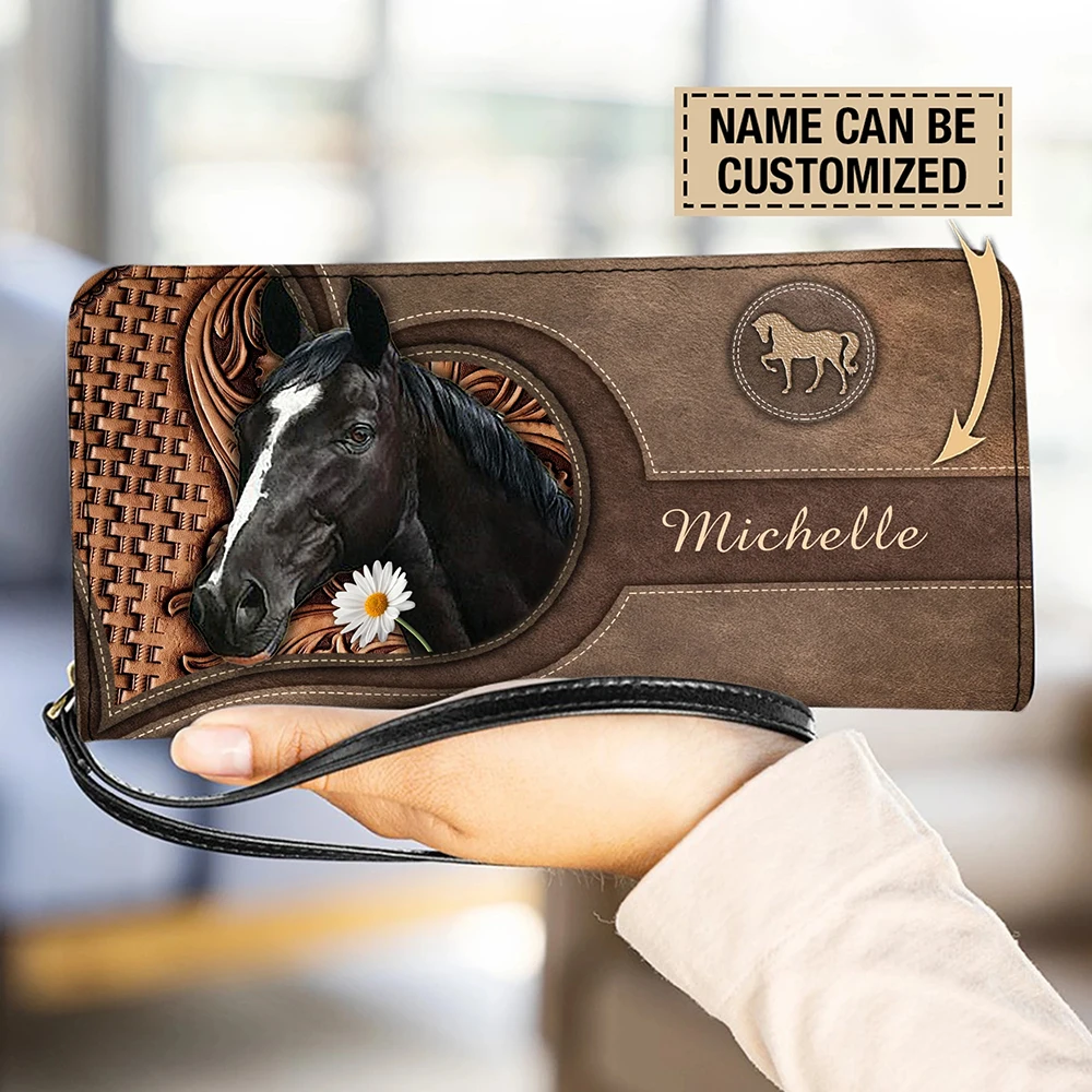 Luxury Bags Brand Names - Luxe merktas voor dames Dierenpaard 3D-print