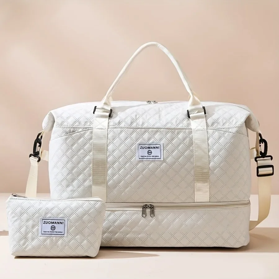 Weekender Bag Duffle - 2-delige set reistas met grote capaciteit,