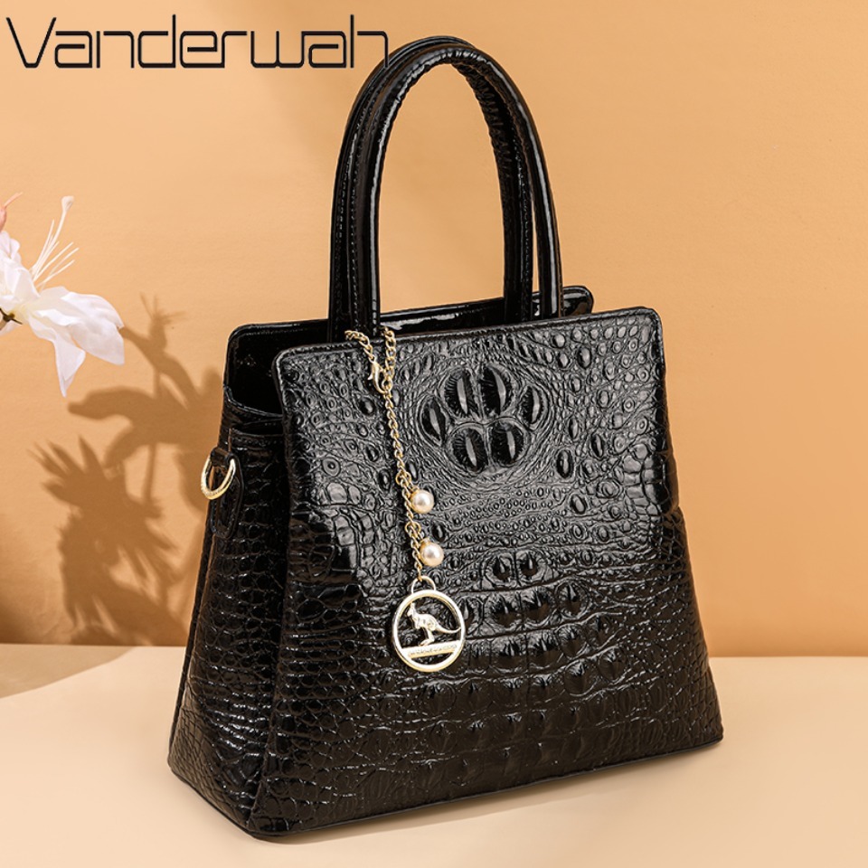 Luxury Bags Quality - Echt merk hoge kwaliteit krokodilpatroon leer