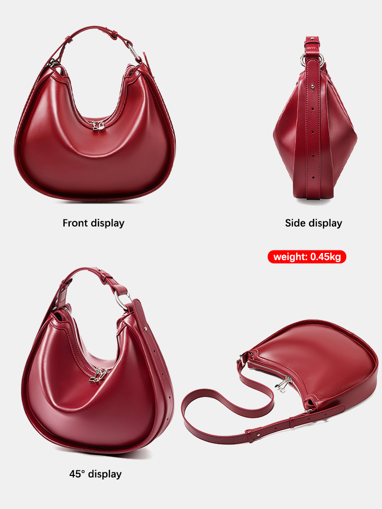 Zency Premium Echt Lederen Dam - Luxury Bags Big recensie en prijs