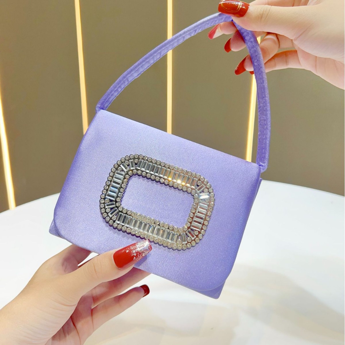 Luxe mini vierkante handtas da - Luxury Bags Mini recensie en prijs