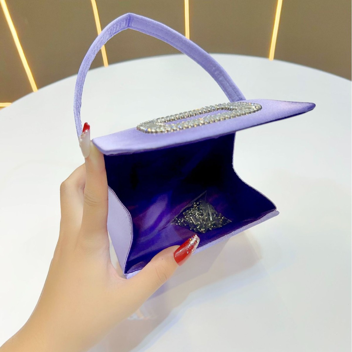 Luxe mini vierkante handtas da - Luxury Bags Mini recensie en prijs