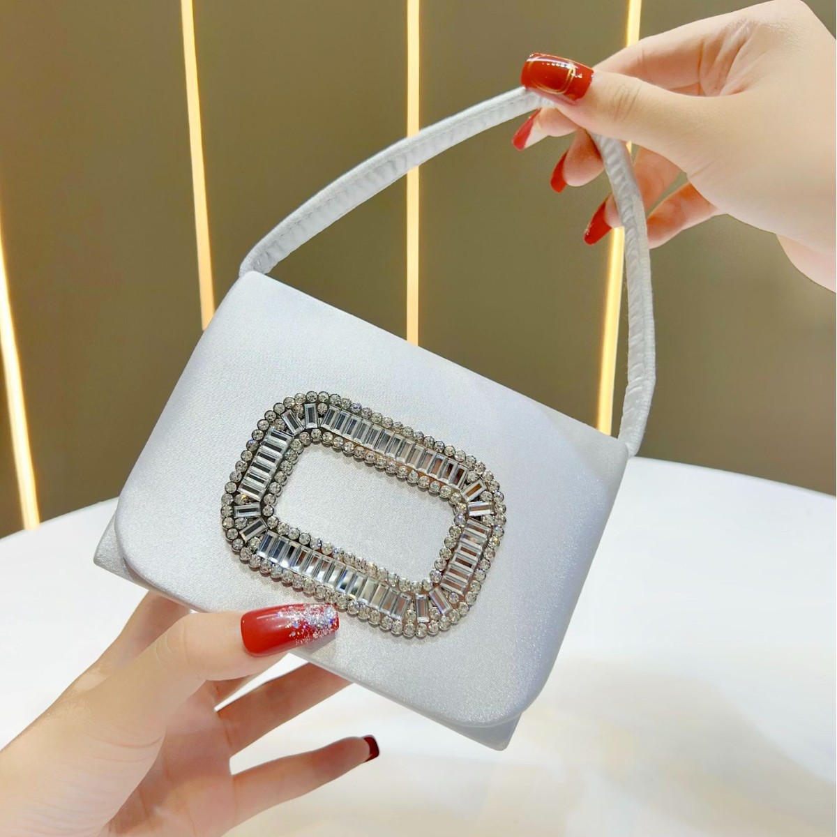 Luxe mini vierkante handtas da - Luxury Bags Mini recensie en prijs