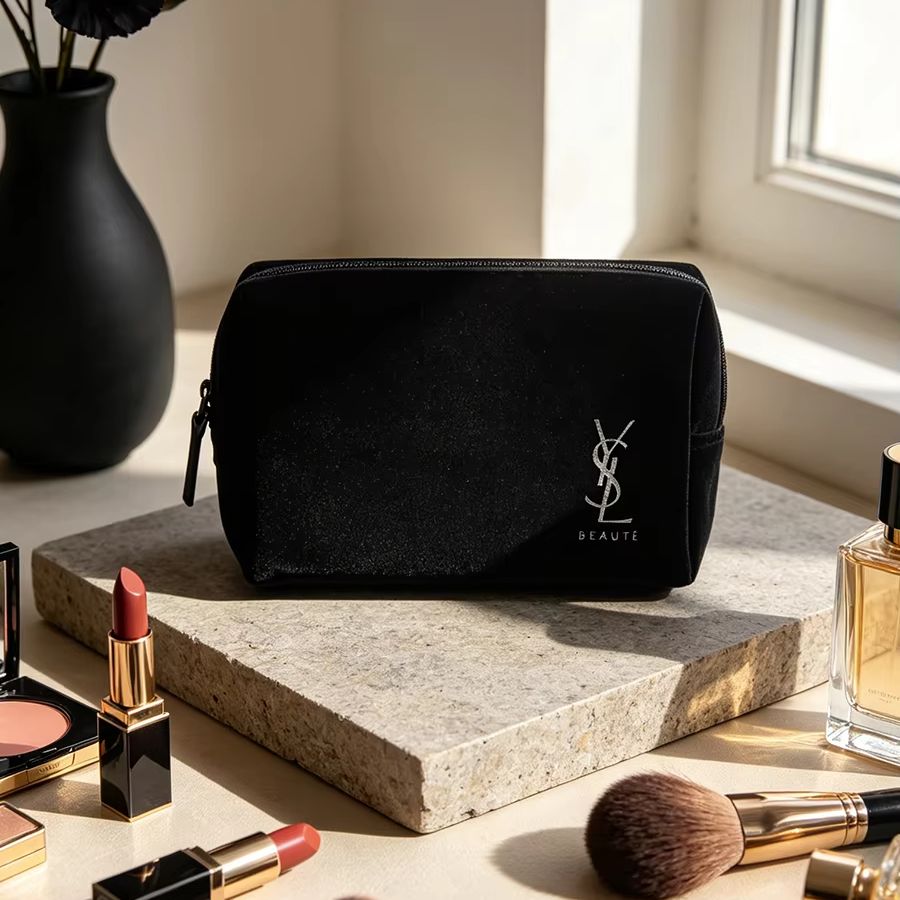 YSL's tas Zwart bedrukte cosme - Luxury Bags Ysl recensie en prijs