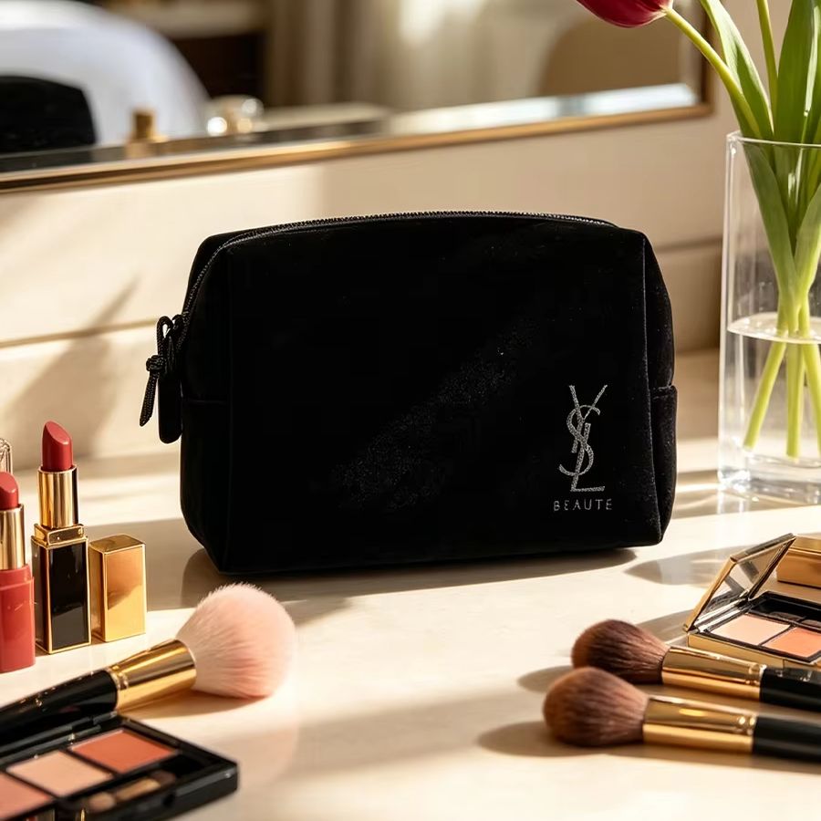 YSL's tas Zwart bedrukte cosme - Luxury Bags Ysl recensie en prijs