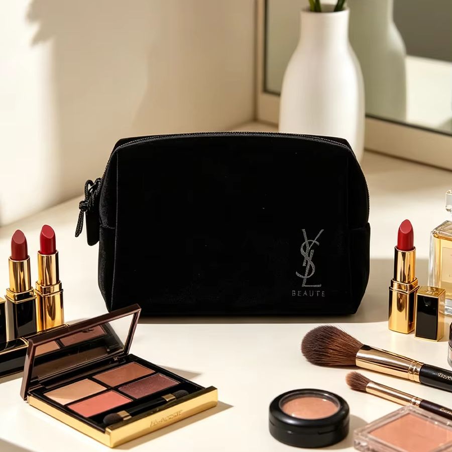 YSL's tas Zwart bedrukte cosme - Luxury Bags Ysl recensie en prijs