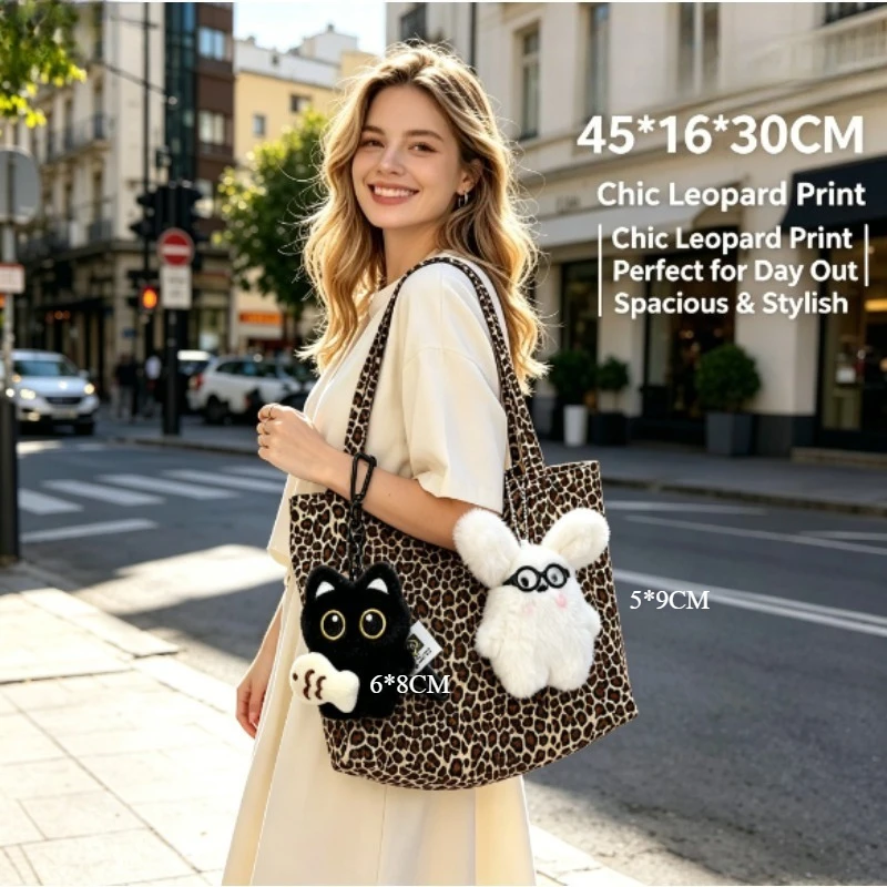2026 Leopard Print Canvas Tote - Quiet Luxury Bags Tote recensie en prijs