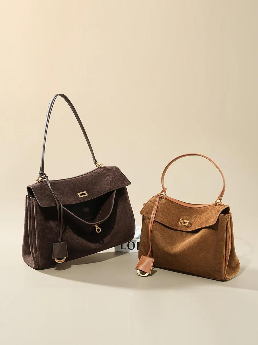 Herfst Winter Dames Suède lede - Luxury Bags Big recensie en prijs