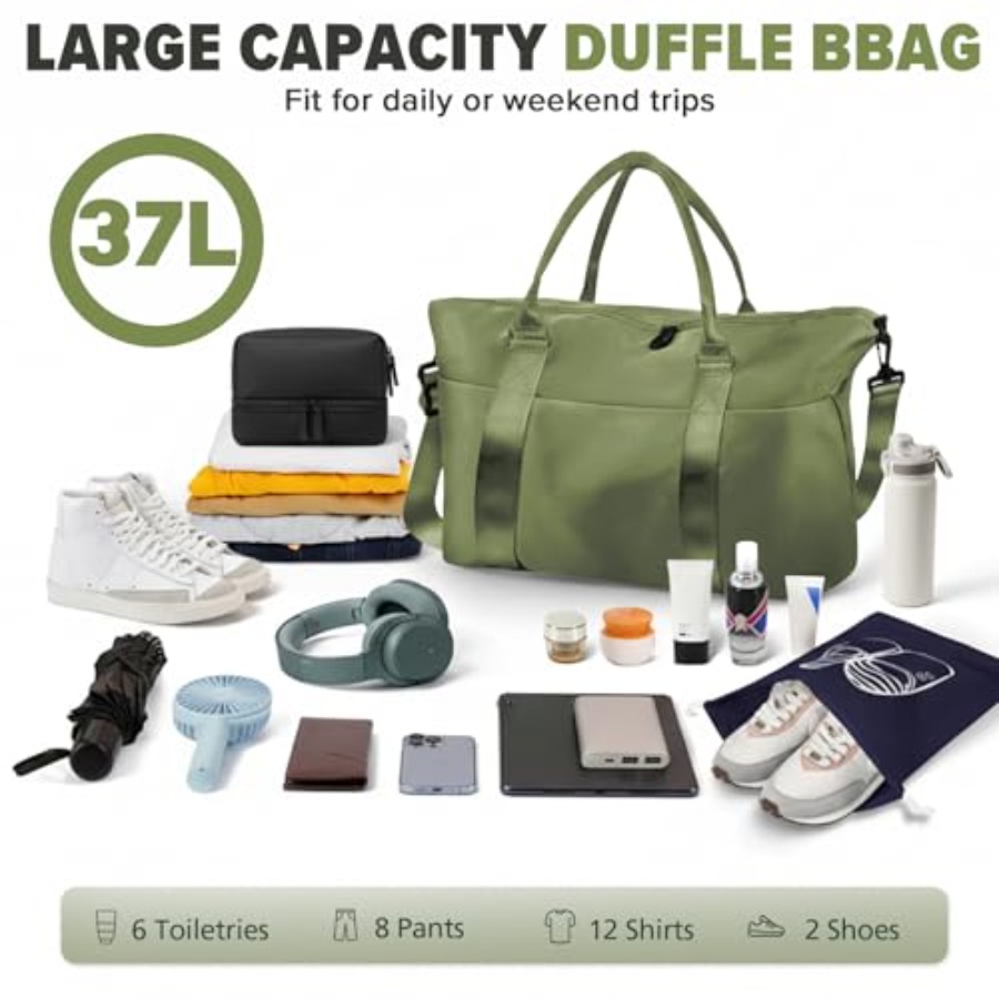 Reistas, weekendtas voor heren - Weekender Bag Duffle recensie en prijs