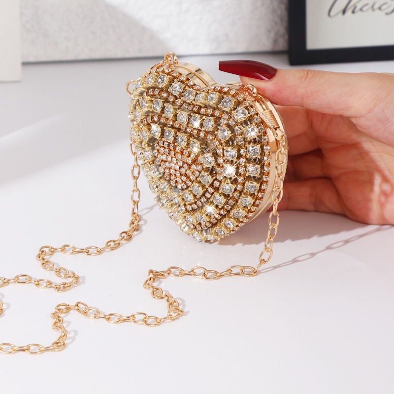 Mini hartvormige diamanten avo - Luxury Bags Mini recensie en prijs