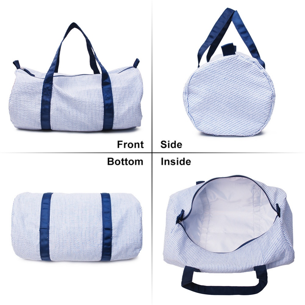 Seersucker reistas voor kinder - Weekender Bag Duffle recensie en prijs