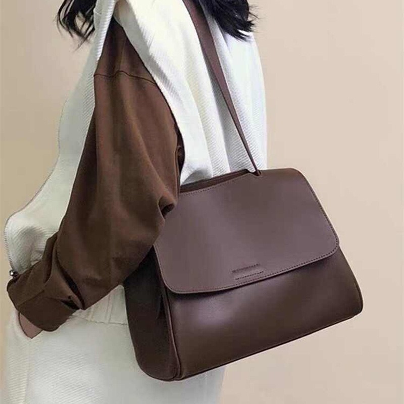 Echte leren tote bag voor dame - Quiet Luxury Bags Tote recensie en prijs