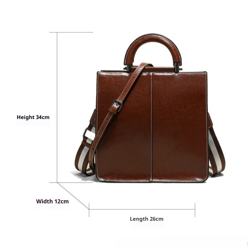 Echte leren tas voor dames, ge - Quiet Luxury Bags Tote recensie en prijs
