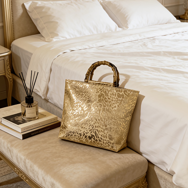 Lichte luxe metallic gouden ja - Luxury Bags Big recensie en prijs