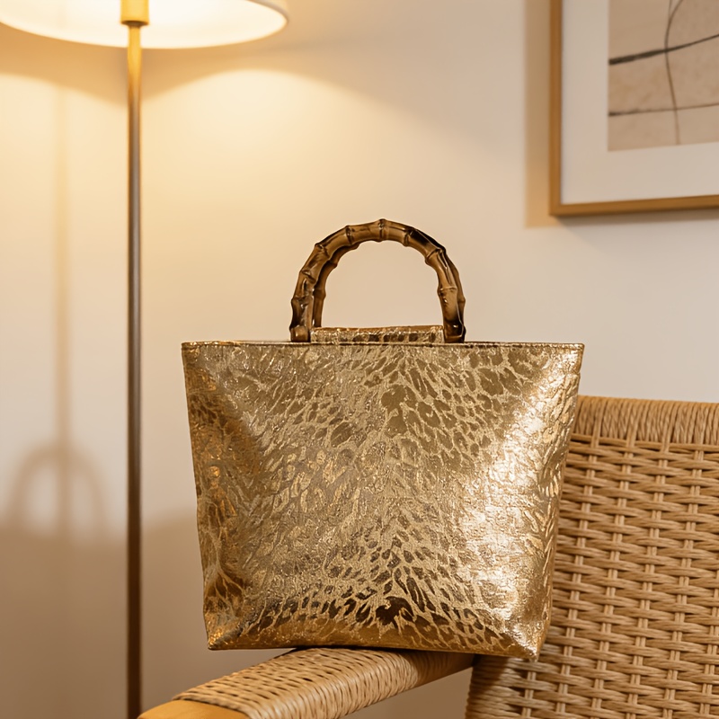 Lichte luxe metallic gouden ja - Luxury Bags Big recensie en prijs