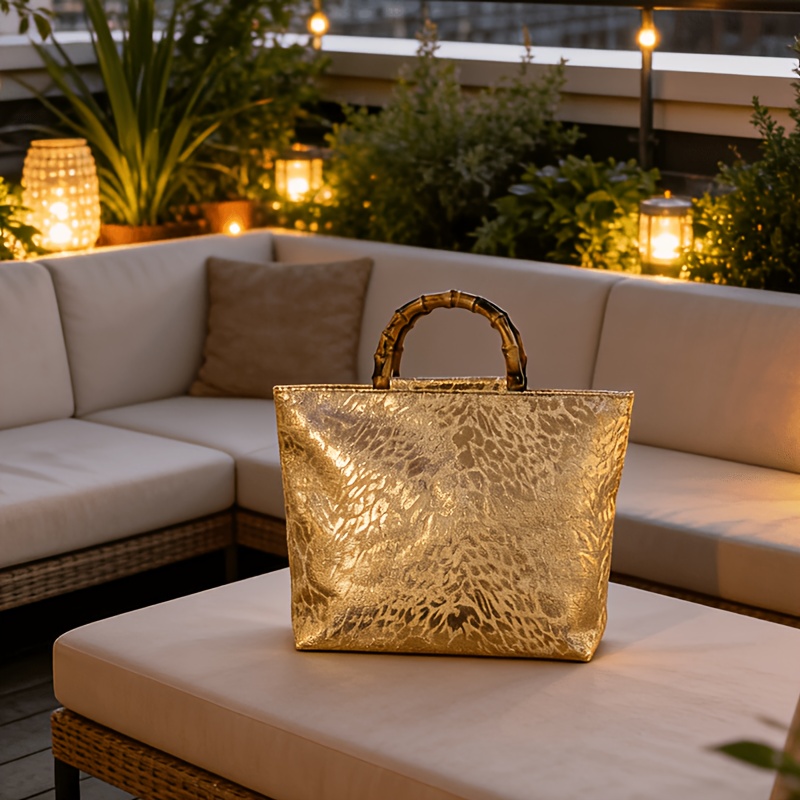 Lichte luxe metallic gouden ja - Luxury Bags Big recensie en prijs