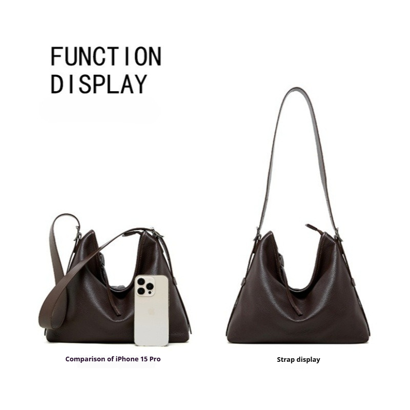 Echte leren tote bag voor dame - Quiet Luxury Bags Tote recensie en prijs