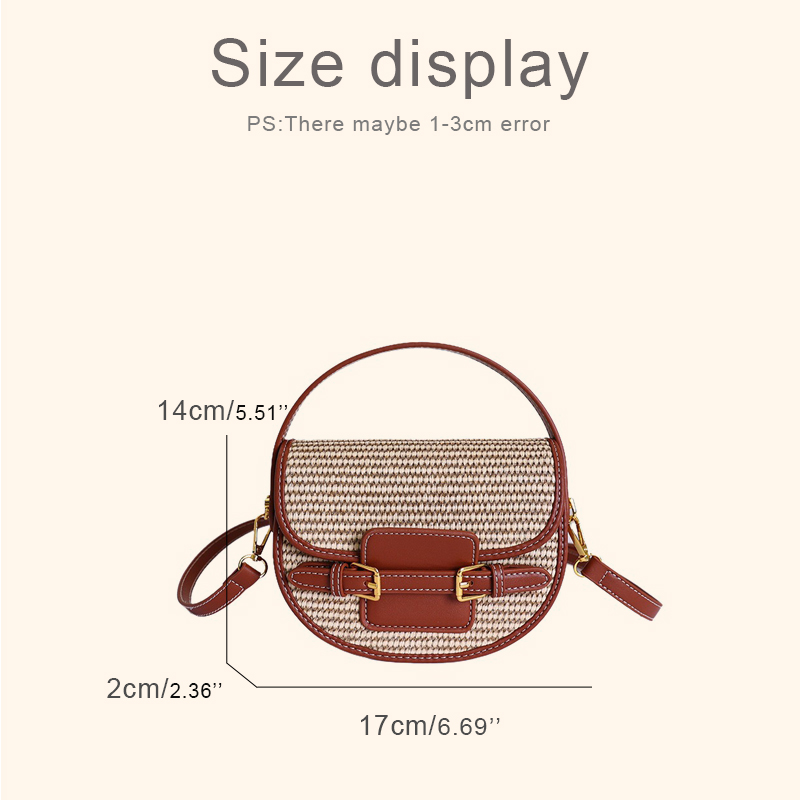 Engelse stijl mini strooien za - Luxury Bags Mini recensie en prijs