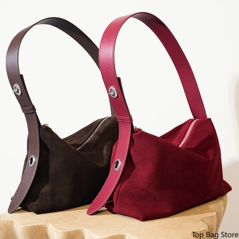 Echte leren schoudertas voor d - Quiet Luxury Bags Tote recensie en prijs