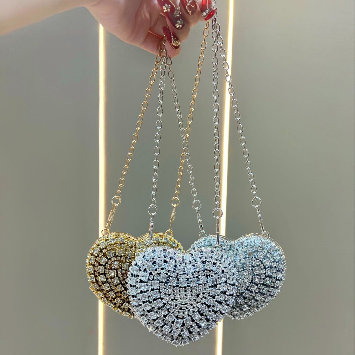 Luxe strass-kristallen clutch  - Luxury Bags Mini recensie en prijs