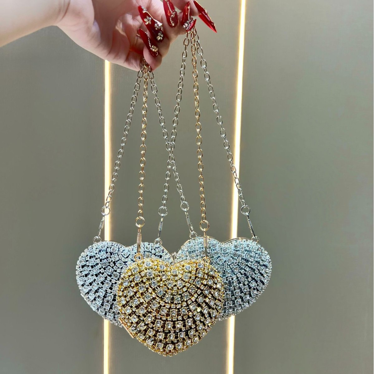 Luxe strass-kristallen clutch  - Luxury Bags Mini recensie en prijs