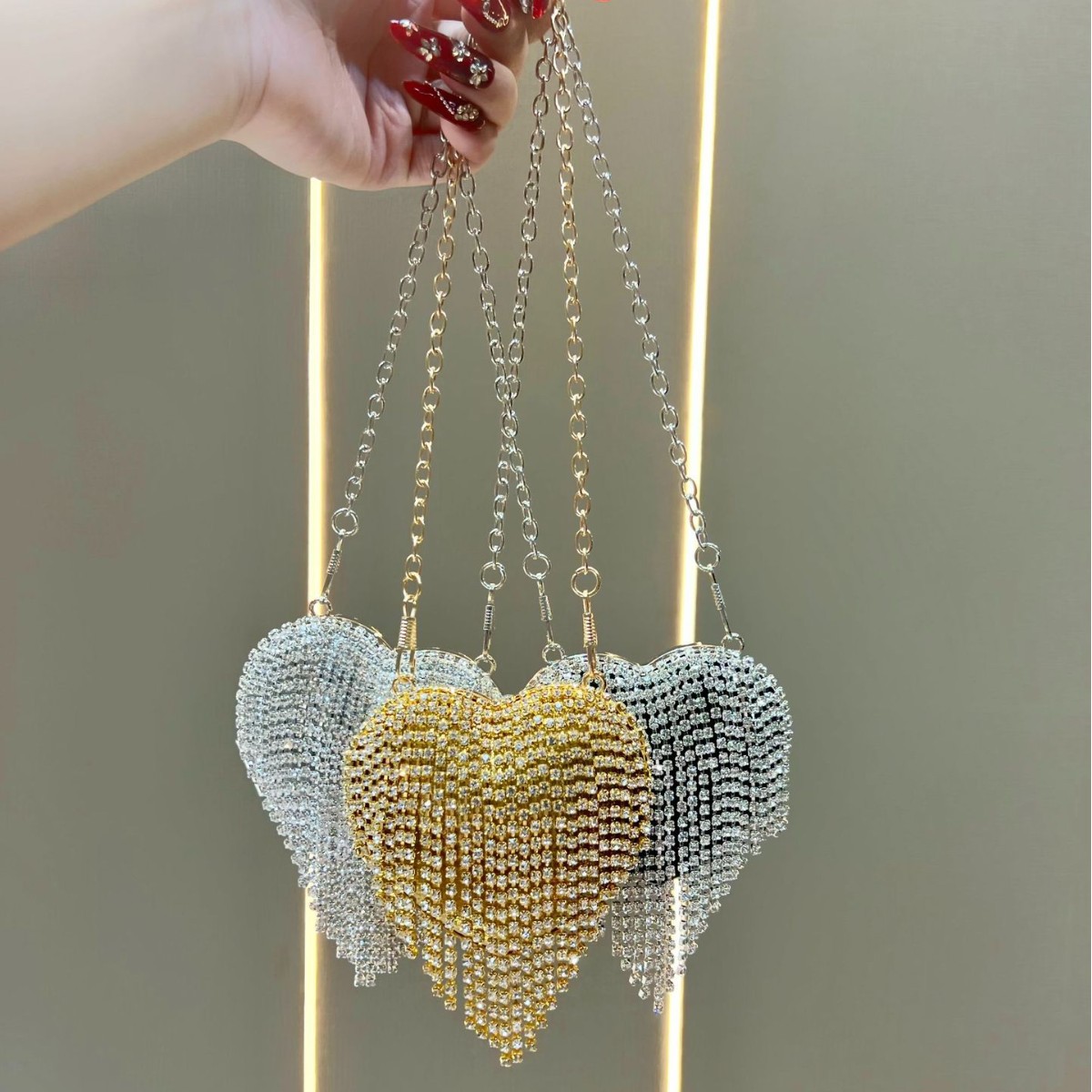 Luxe strass-kristallen clutch  - Luxury Bags Mini recensie en prijs